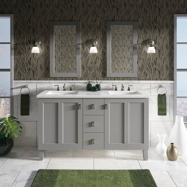 Kohler Poplin /Marabou Bathroom/Vanity Mirror & Reviews Wayfair